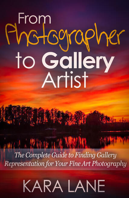 From Photographer to Gallery Artist: The Complete Guide for Finding Gallery Representation for Your Fine Art Photography Book cover for From Photographer to Gallery Artist by Kara Lane